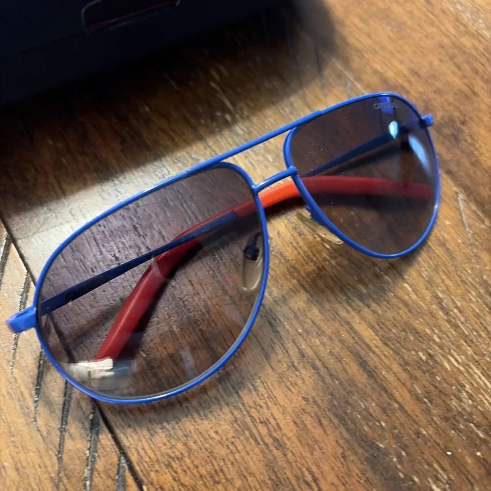 Carrera Full Rim Blue With Red Carrerino 11 Wjuj 55 11 120 Unisex Kid Sunglasses